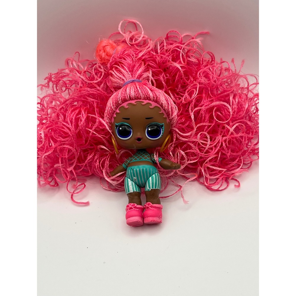 LOL‎ Surprise JK MC Swag Mini Fashion Doll Pink Crinkle Hair MGA Entertainment